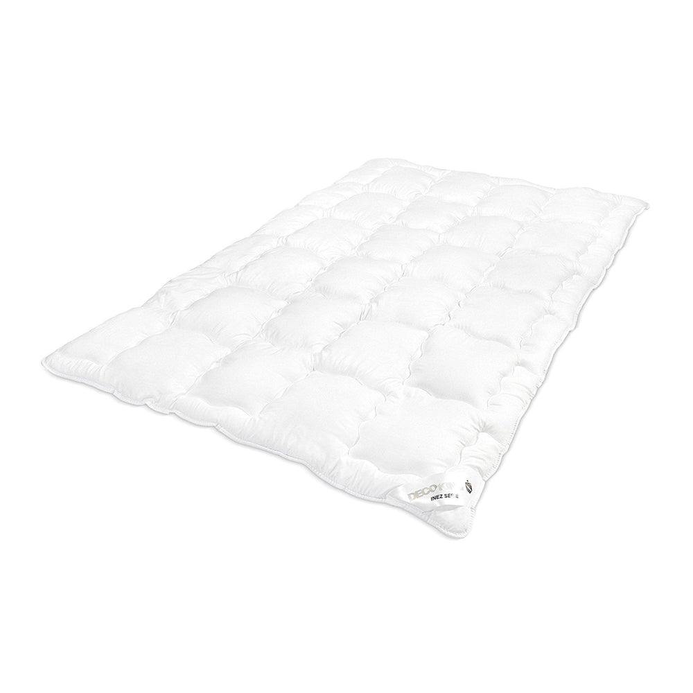 Pilota din microfibra matlasata pentru 4 anotimpuri stil modern, Inez, 72 g/m2, alb