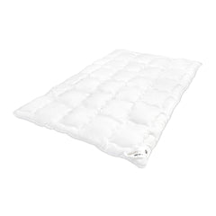 Pilota din microfibra matlasata pentru 4 anotimpuri stil modern, Inez, 72 g/m2, alb