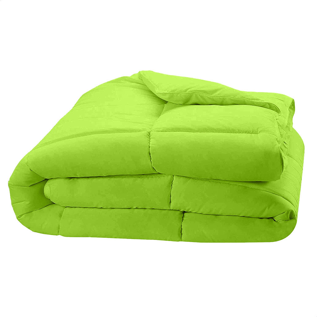 Pilota matlasata cu umplutura microfibra si invelis din bumbac ranforce pentru iarna, 400 g/mp, Verde