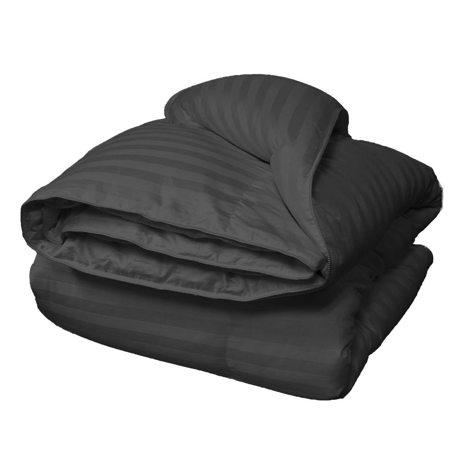 Pilota matlasata cu umplutura lana si invelis din damasc pentru iarna, 400 g/mp, Negru