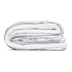 Pilota matlasata din microfibra pentru vara, Libra, densitate 82 g/m2, alb, 1 buc