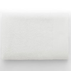 Set 6 prosoape de baie stil modern din bumbac 100%, 450 g/mp, Amari, 2x70x140 cm, 4x50x100 cm, alb