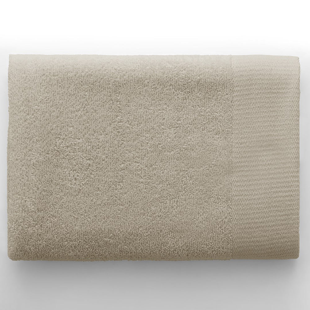 Set 6 prosoape de baie stil modern din bumbac 100%, 450 g/mp, Amari, 2x70x140 cm, 4x50x100 cm, bej