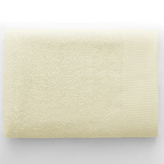Set 6 prosoape de baie stil modern din bumbac 100%, 450 g/mp, Amari, 2x70x140 cm, 4x50x100 cm, ecru