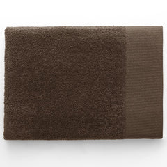 Set 6 prosoape de baie stil modern din bumbac 100%, 450 g/mp, Amari, 2x70x140 cm, 4x50x100 cm, maro