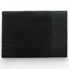 Set 6 prosoape de baie stil modern din bumbac 100%, 450 g/mp, Amari, 2x70x140 cm, 4x50x100 cm, negru