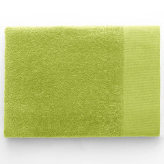 Set 6 prosoape de baie stil modern din bumbac 100%, 450 g/mp, Amari, 2x70x140 cm, 4x50x100 cm, vernil