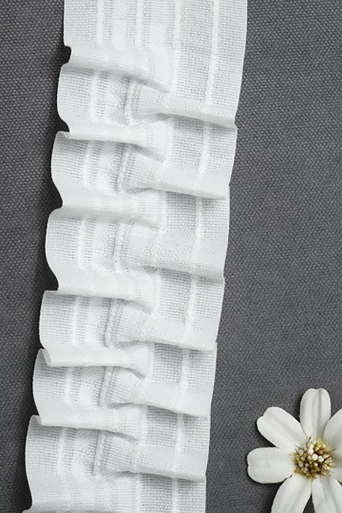 Set draperii tip tesatura in cu rejansa din bumbac tip fagure, Madison, densitate 700 g/ml, Vilfredo, 2 buc