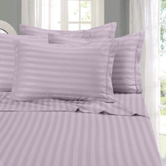 Set 2 huse perna din damasc, densitate 130 g/mp, Lila