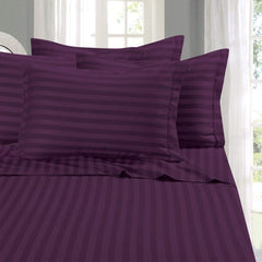 Set 2 huse perna din damasc, densitate 130 g/mp, Mov