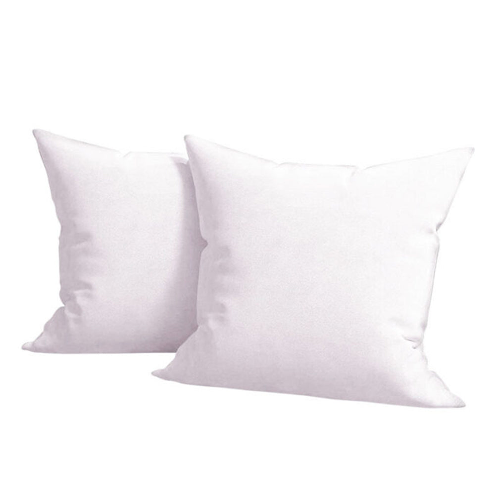 Set 2 huse pernute decorative din catifea cu fermoar, Madison, densitate 700 g/ml, Cantaloupe