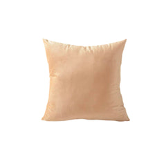 Set 2 huse pernute decorative din catifea cu fermoar, Madison, densitate 700 g/ml, Coconut