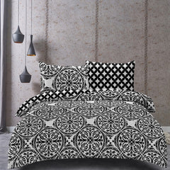 Set 2 huse pilota si 2 huse perna, stil clasic, Hypnosis, 155x220 cm, 80x80 cm, alb, 4 piese