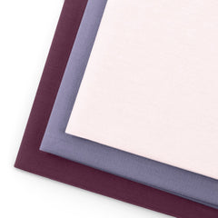 Set 3 prosoape de bucatarie din bumbac, model clasic, Letty, 50 x 70 cm, lila