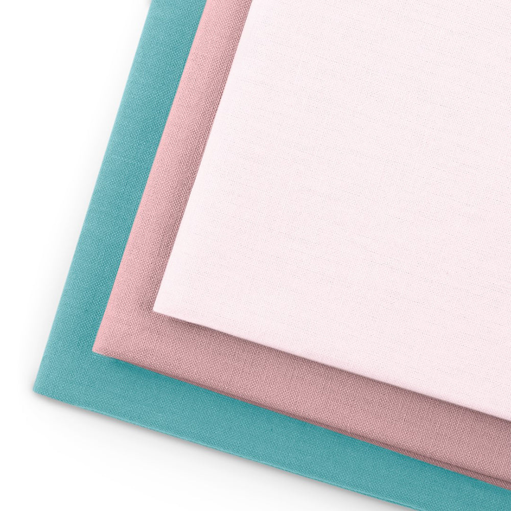 Set 3 prosoape de bucatarie din bumbac, model clasic, Letty, 50 x 70 cm, turcoaz