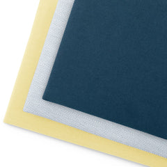 Set 3 prosoape de bucatarie din bumbac, stil modern mixt, Letty, 50 x 70 cm, galben