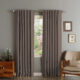 Draperie din catifea cu rejansa transparenta cu ate pentru galerie, Madison, densitate 700 g/ml, Harbor gray, 1 buc