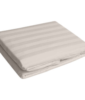 Cearsaf de pat cu elastic din damasc, densitate 130 g/mp