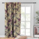 Set draperii blackout model floral cu rejansa transparenta cu ate pentru galerie, Madison, densitate 700 g/ml, Pastel Roses, 2 buc
