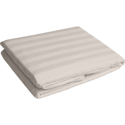 Cearsaf de pat cu elastic din damasc, densitate 130 g/mp