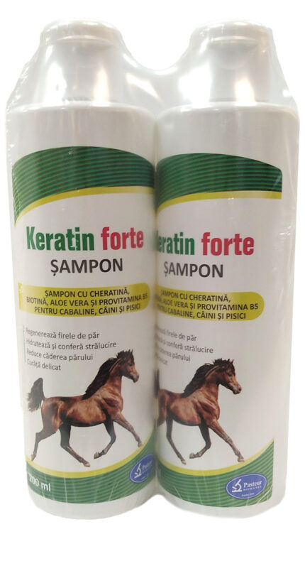 Sampon Keratin Forte, Pasteur, 200ml, set 1 + 1