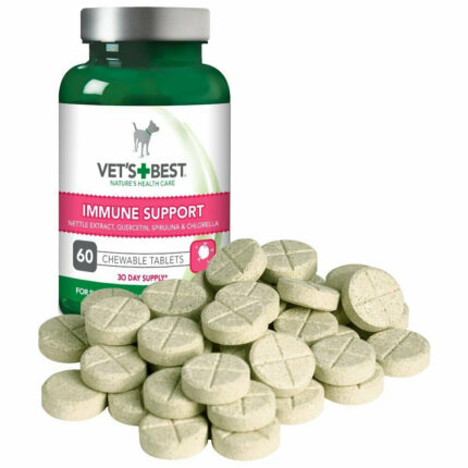 Suplimente masticabile pentru imunitatea cainilor, Vet’s Best, 60 capsule
