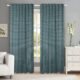Draperie tip tesatura in cu rejansa transparenta cu ate pentru galerie, Madison, densitate 700 g/ml, Celestin, 1 buc