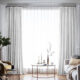 Draperie din catifea blackout cu rejansa din bumbac tip fagure, Madison, 220×260 cm, densitate 700 g/ml, Bright White, 1 buc
