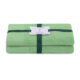 Set 2 prosoape cu bordura decorativa, bumbac 100%, 450 g/mp, 50×90 cm, 70×130 cm